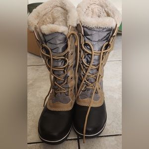 JBU snow boots water resistant
